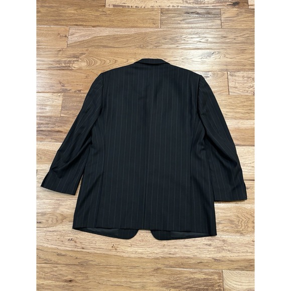 Ermenegildo Zegna Trofeo Wool Striped Italian Blazer Jacket IT‎ 54 US Sz 44 - Picture 8 of 14